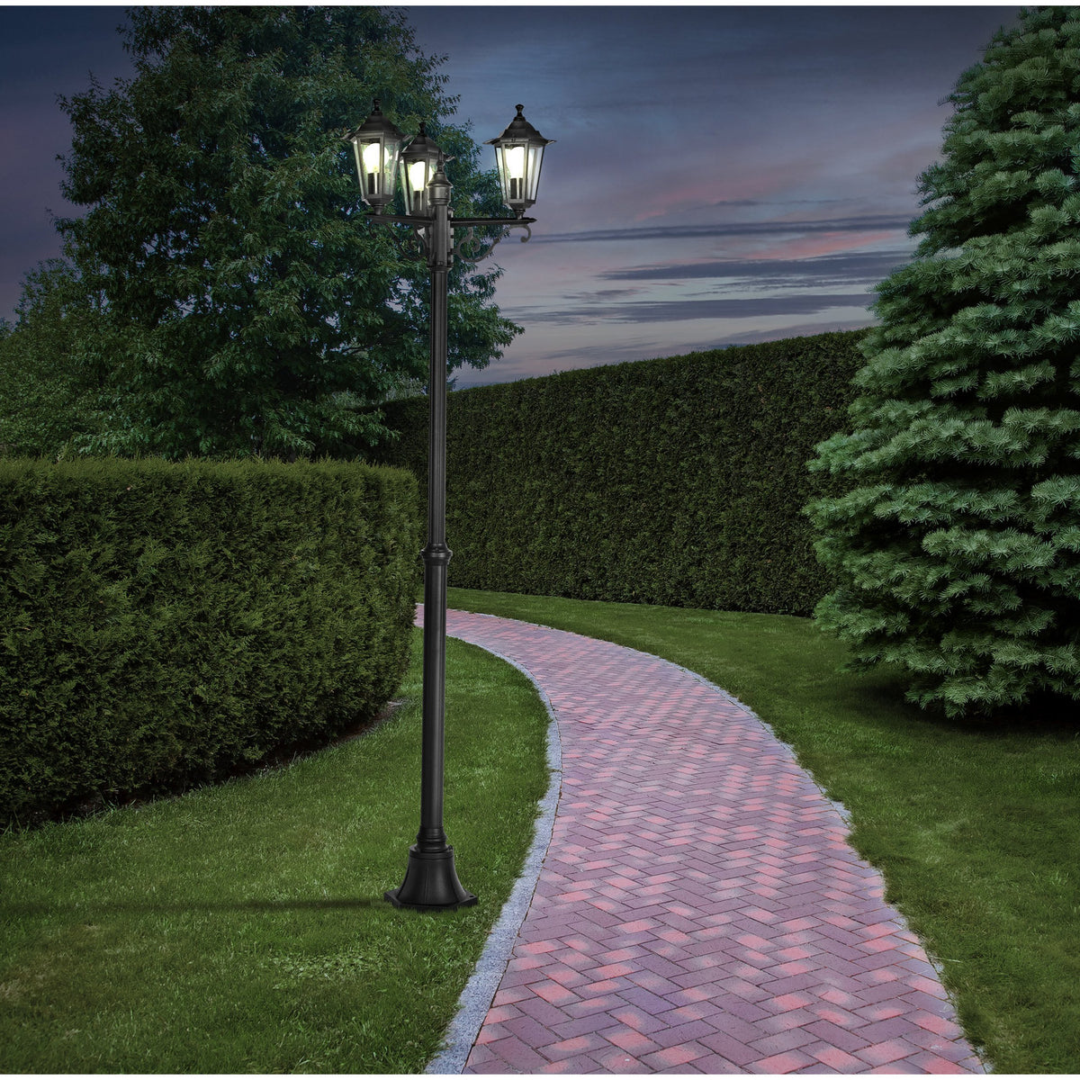 Fasvette Lamp Post - Black