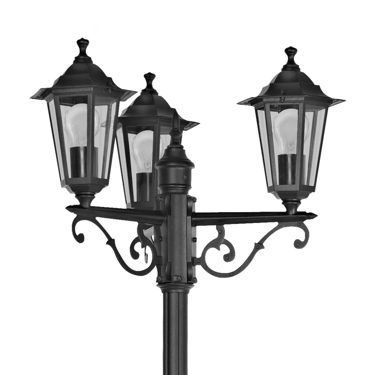 Fasvette Lamp Post - Black