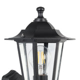 Fasvette Outdoor Wall Light with Motion Sensor - Black