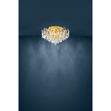 Fenoullet 1 6 Light Ceiling Light - Brass