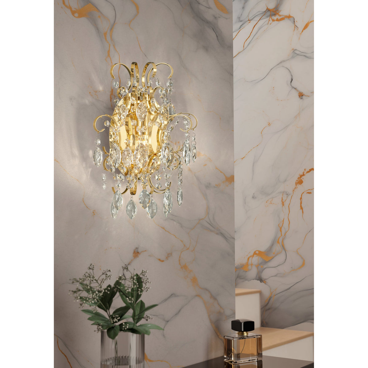 Fenoullet 1 Wall Light - Brass