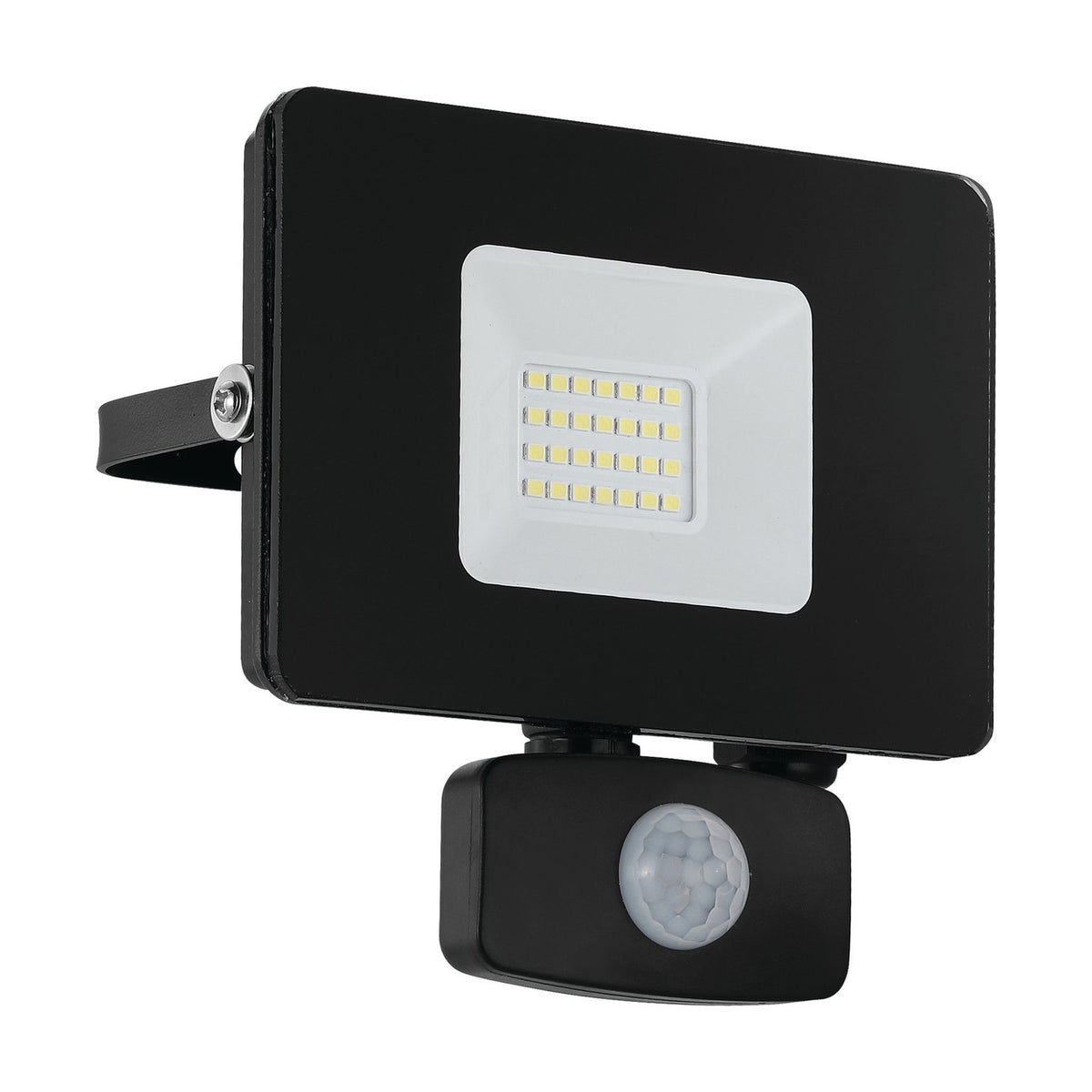 Fesvine LED Flood Light with Motion Sensor 13cm - Black