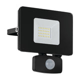 Fesvine LED Flood Light with Motion Sensor 13cm - Black