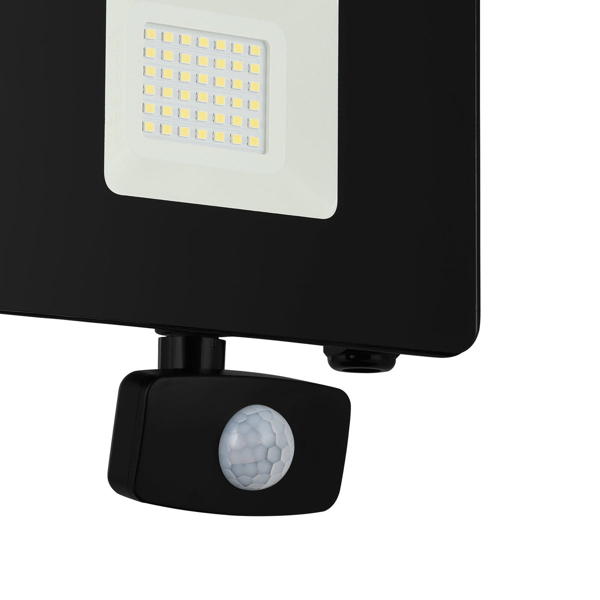 Fesvine LED Flood Light with Motion Sensor 17.5cm - Black
