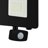 Fesvine LED Flood Light with Motion Sensor 17.5cm - Black