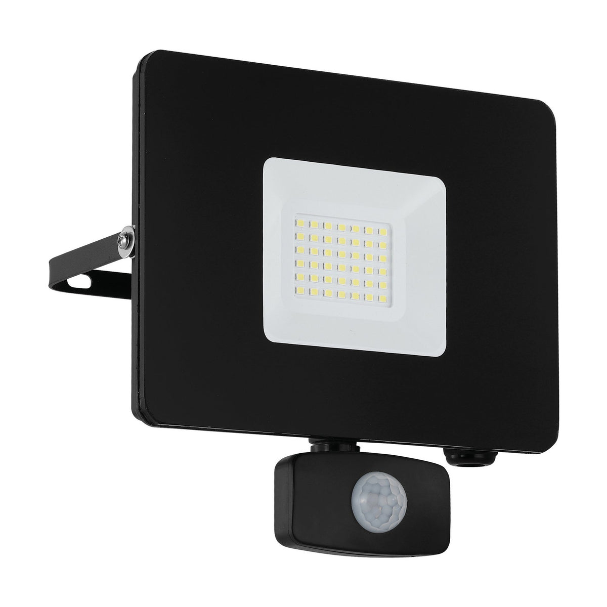 Fesvine LED Flood Light with Motion Sensor 17.5cm - Black