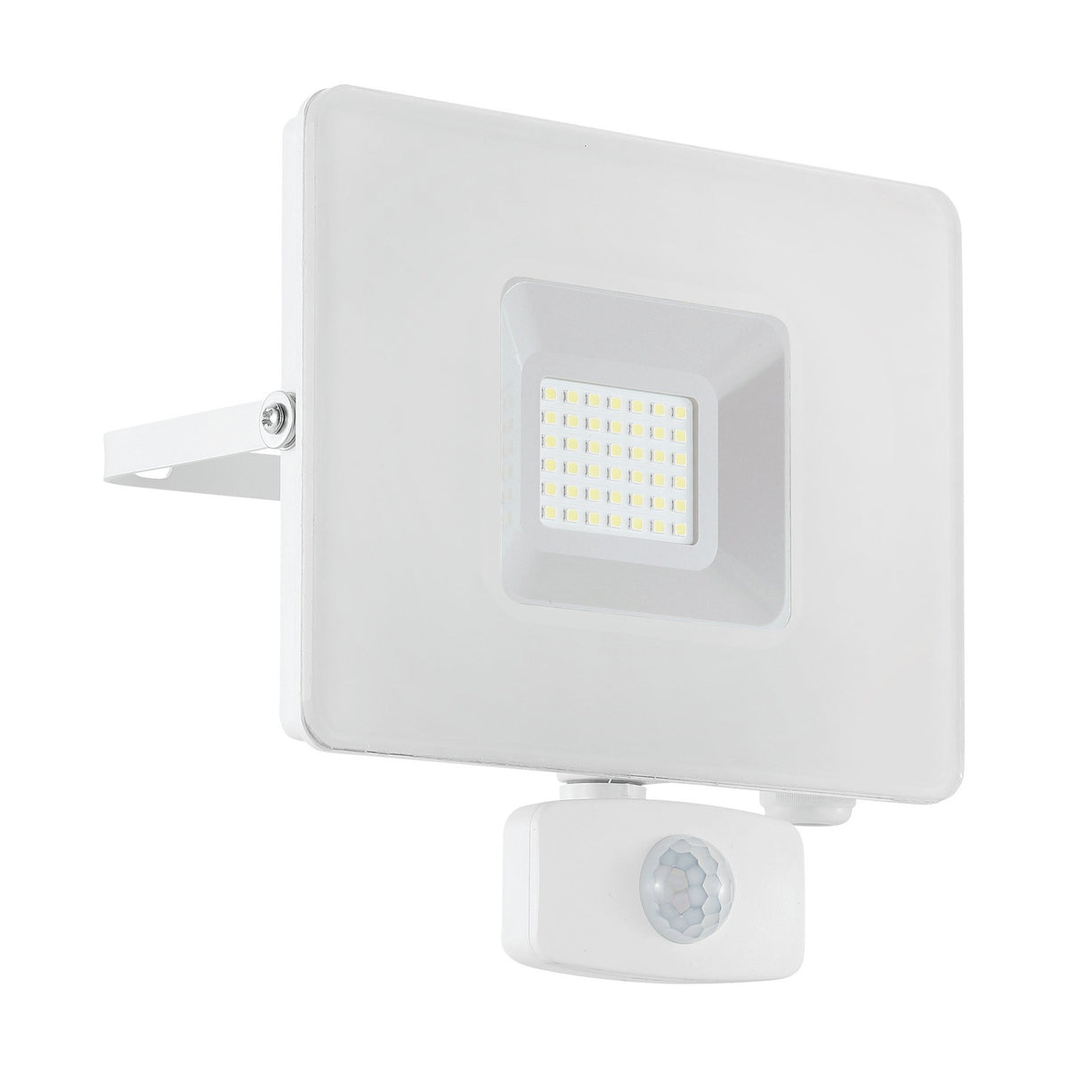 Fesvine LED Flood Light with Motion Sensor 17.5cm - White