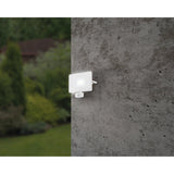 Fesvine LED Flood Light with Motion Sensor 20.5cm - White