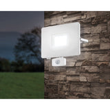 Fesvine LED Flood Light with Motion Sensor 20.5cm - White