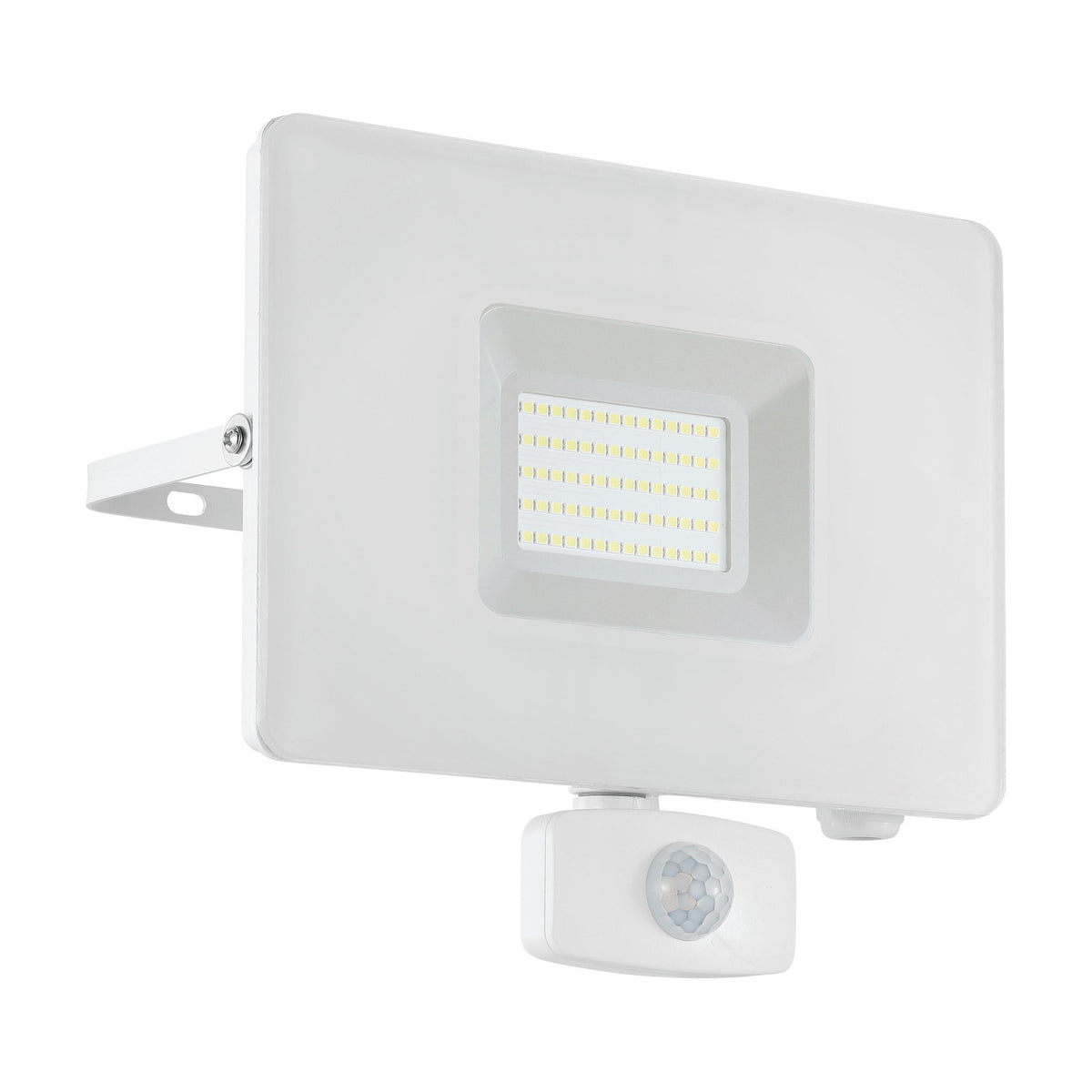 Fesvine LED Flood Light with Motion Sensor 20.5cm - White
