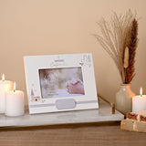 Confirmation Cross Plaque Wooden Photo Frame 6 x 4in - Cream
