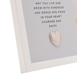First Holy Communion Photo Frame 6 x 4in - Grey & White