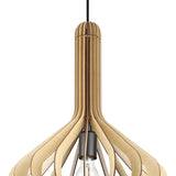 Filbessa Wooden Pendant Light 900152 - Black