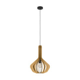 Filbessa Wooden Pendant Light 900152 - Black