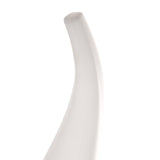 Flame 1 Light Small Outdoor Table Lamp - Opal White