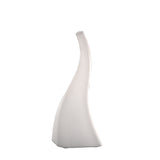 Flame 1 Light Small Outdoor Table Lamp - Opal White