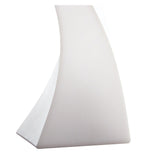Flame 1 Light Large Table Lamp - Opal White