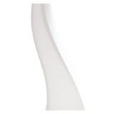 Flame 1 Light Large Table Lamp - Opal White
