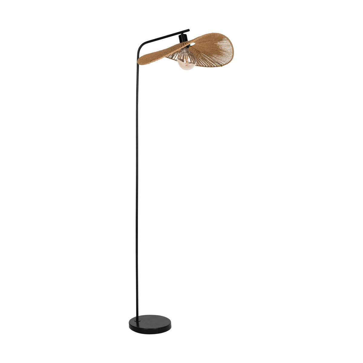 Flarborne Floor Lamp - Black