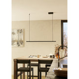 Flatron Smart Colour Changing Pendant Light 100.5cm - Matt Black