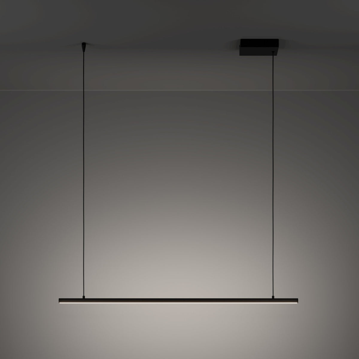 Flatron Smart Colour Changing Pendant Light 100.5cm - Matt Black