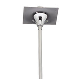 Flavia 54cm Telescopic 4 Light Chandelier/Semi-Flush - Polished Chrome