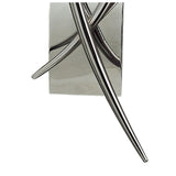 Flavia 2 Light Wall Light With Switch - Polished Chrome