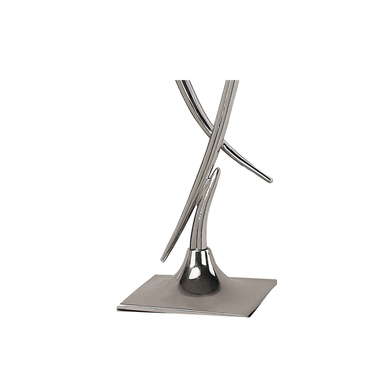 Flavia 2 Light Table Lamp - Polished Chrome
