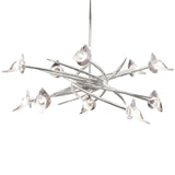 Flavia 84cm Up-Down 10 Light Chandelier - Polished Chrome