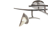 Flavia 2 Light Spot Ceiling Light – Polished Chrome