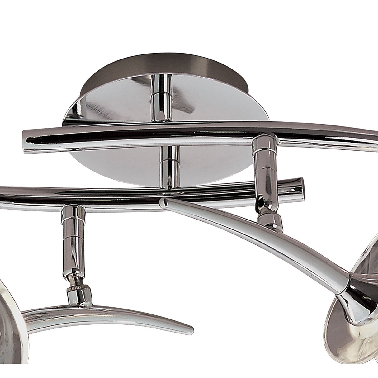 Flavia 2 Light Spot Ceiling Light – Polished Chrome