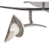 Flavia 2 Light Spot Ceiling Light – Polished Chrome