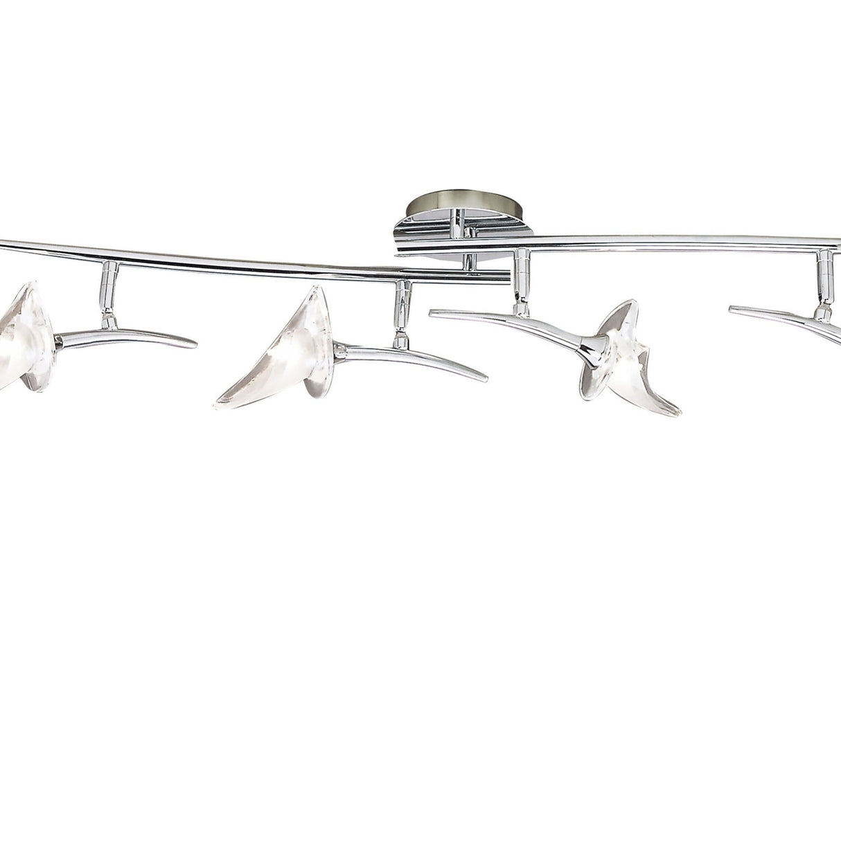 Flavia 4 Light Spot Ceiling Light – Polished Chrome