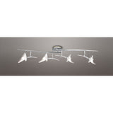 Flavia 4 Light Spot Ceiling Light – Polished Chrome