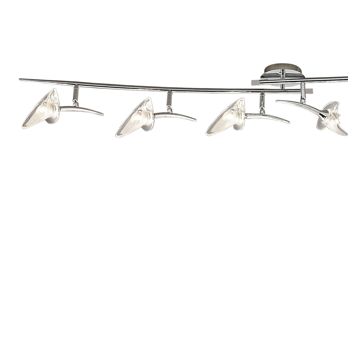 Flavia 6 Light Spot Ceiling Light – Polished Chrome