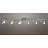 Flavia 6 Light Spot Ceiling Light – Polished Chrome