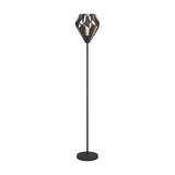 Flermanne Floor Lamp - Black & Copper