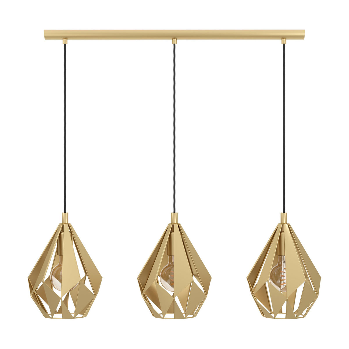 Flermanne Linear Pendant Light - Gold