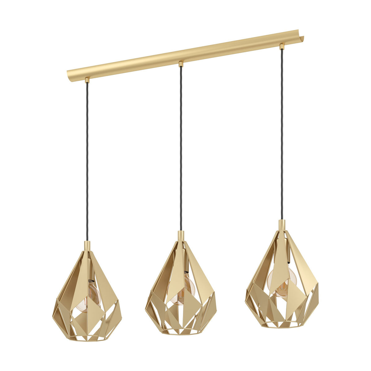 Flermanne Linear Pendant Light - Gold