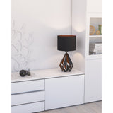 Flermanne Table Lamp - Black & Copper