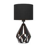 Flermanne Table Lamp - Black & Copper