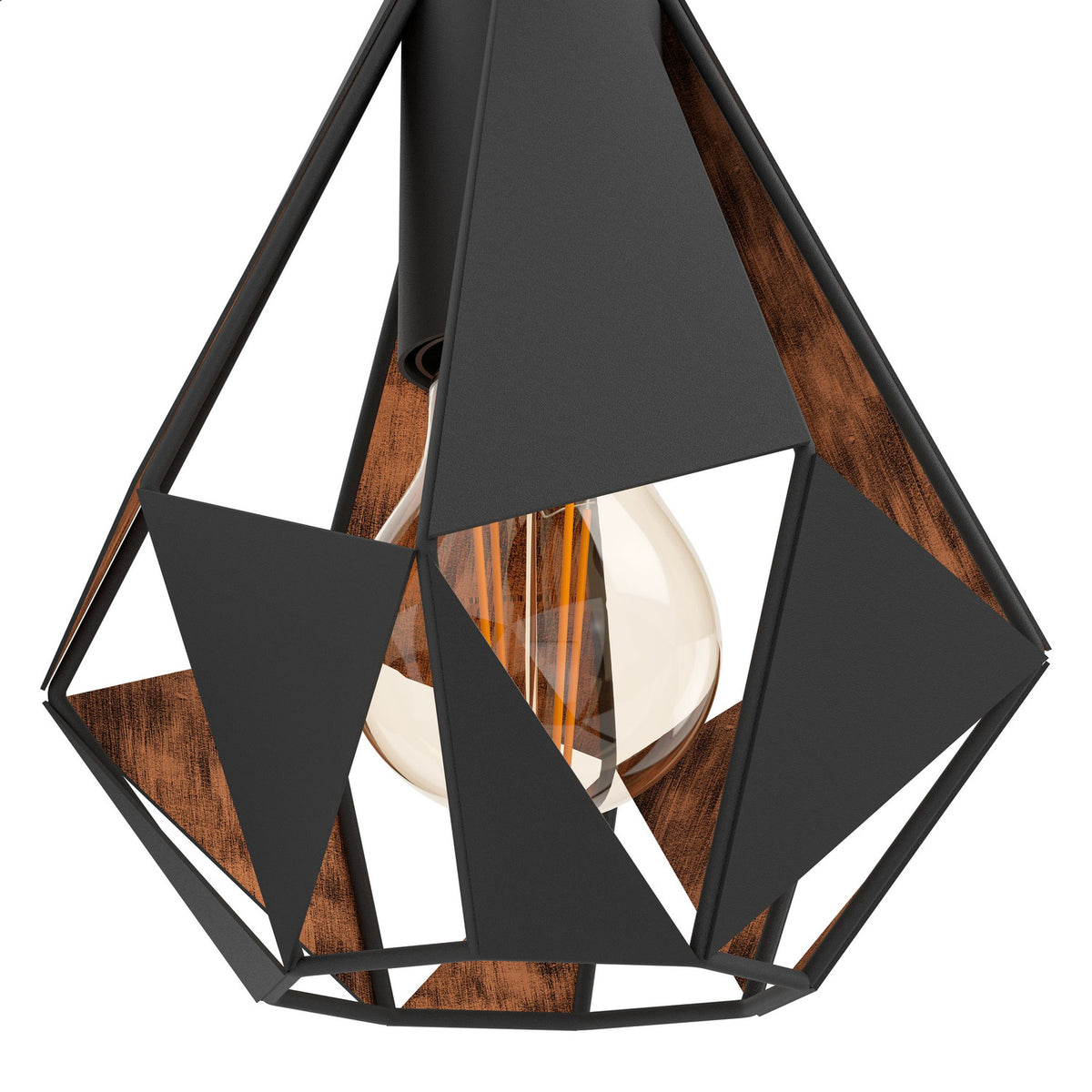 Flermanne Wall Light - Black & Antique Copper