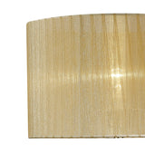 Florence Round Table Lamp Lampshade - Cream, 36 x 23cm