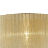 Florence Round Table Lamp Lampshade - Cream, 36 x 23cm