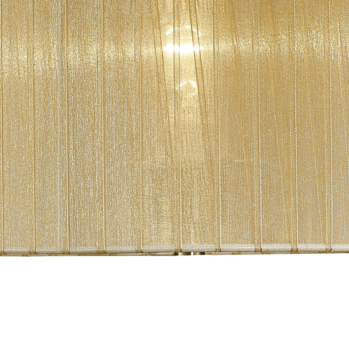 Florence Round Table Lamp Lampshade - Cream, 36 x 23cm