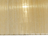 Florence Round Table Lamp Lampshade - Cream, 36 x 23cm