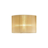 Florence Round Floor Lamp Lampshade - Cream, 38 x 26cm