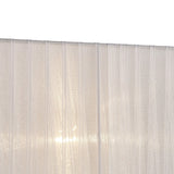 Florence Rectangle Floor Lamp Lampshade - White, 40 x 21 x 26cm