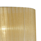 Florence Round Table Lamp Lampshade - Soft Bronze, 36 x 23cm