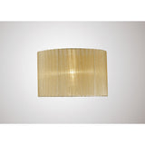 Florence Round Table Lamp Lampshade - Soft Bronze, 36 x 23cm